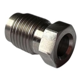 Precisiongeek Brake Line Connector M10 x 1 | E-Type Flange D | Stainless Steel Fitting for 4.75 mm Pipe | DIN/ISO 1651 Compliant Screw Connection | Professional Quality (4)