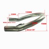 TADAFA Retro Motorcycle Cafe Racer Rear Seat Frame Loop Brat