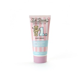 Dr. Bauer's Zahnpasta First Love Sweet Berries mit Fluorid, 50ml Tube