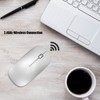 Wireless Mouse 2.4GHz Connection Mute Click High Sensitivity Optical Tracking