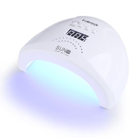 Fcozpjk UV LED Nail Lamp, 48W Nail Dryer for Gel Polish with 30 Beads 4 Timers Smart Sensor Fast Curing Home Manicure Professional Salon Nails Art Tools Supplies