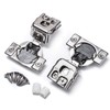 Luokim 4 Pack Soft Closing Cabinet Hinges 1-1/4 inch Overlay
