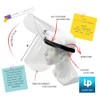 Lucent Path Flip Up Face Shield - Safety Clear Plastic