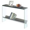 Convenience Concepts SoHo Glass Console Table 42" - Modern Sofa