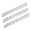 BLADES 200 Repuestos Navaja Cutter Exacto 18mm Grueso Acero