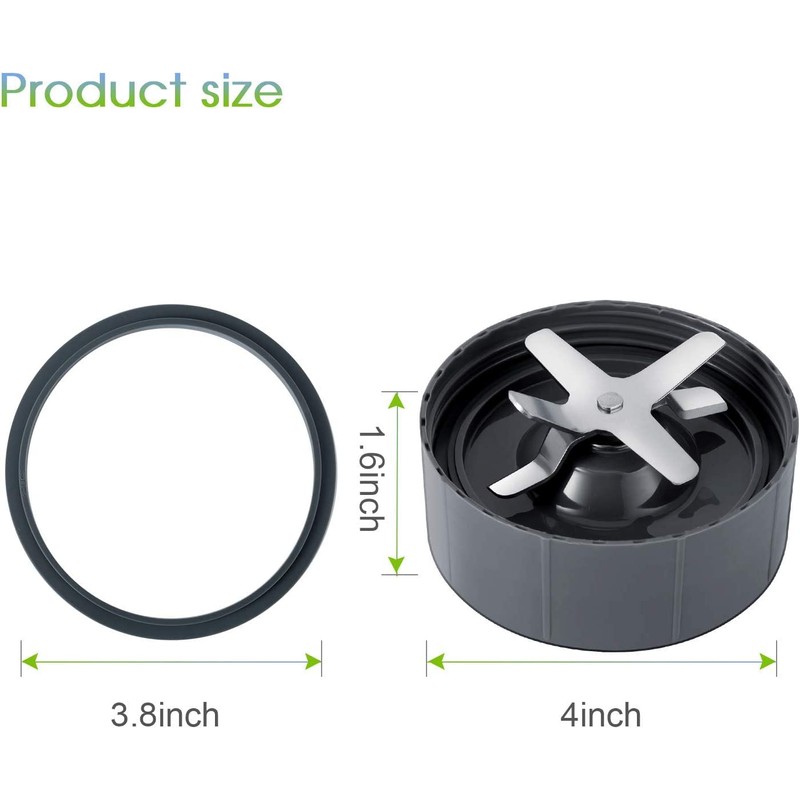 Pack of 6 Replacement Parts Gaskets with Lip Compatible with