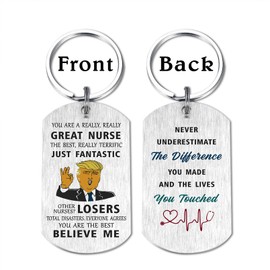 Mataly Nurse Gifts Keychain Accessories for Women - Nurses Week Practitioner Gifts, Nursing Student, Medical Assistant