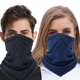 Cooling Neck Gaiter Face Scarf - Sun UV & Windproof Neck Cover Dust-Proof Bandana Face Mask