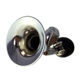 Classic Cycle Posthorn Ball Horn Chrome Plated with Rubber Horn Ball