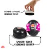 Ems for Kids Baby Earmuffs - Black with Pink/White. Made