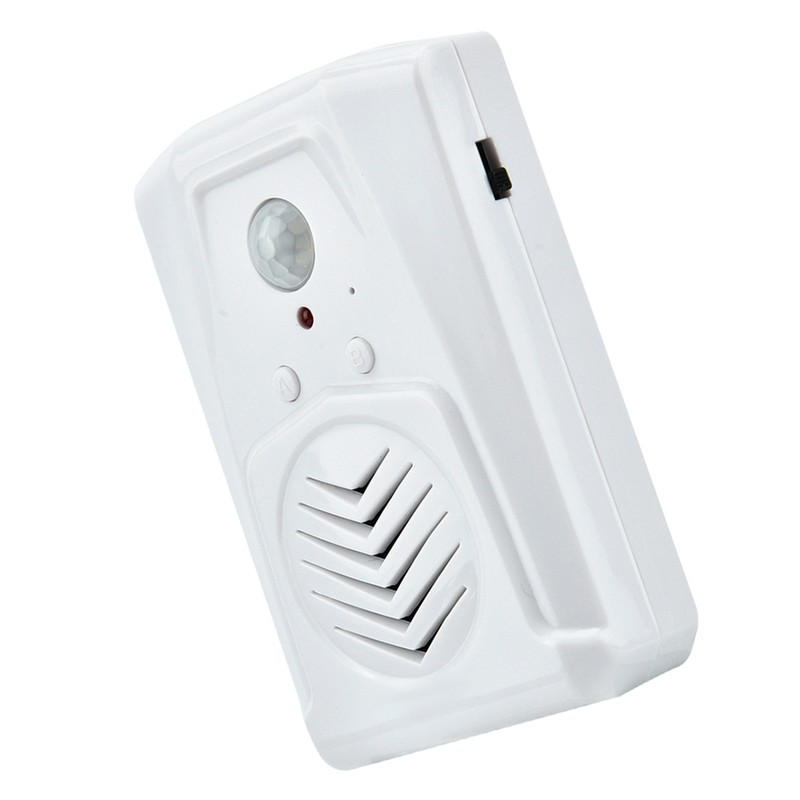 USB/Battery Powered Motion Sensor Alarm MP3 Audio Player Infrared Induction