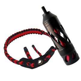 Toparchery Compound Bow Aluminum Stabilizer Bows Stabilisers with Wrist Bow Sling Braided Hunting Shooting Target