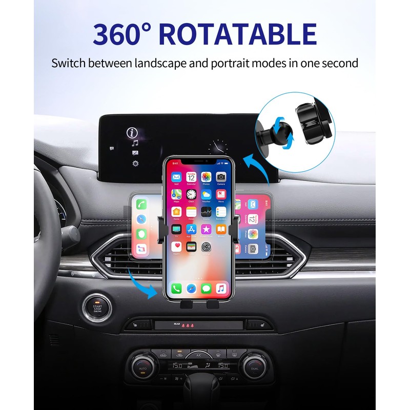 Masergogo Car Phone Holder for 2017-2025 Mazda CX-5 Auto Accessories