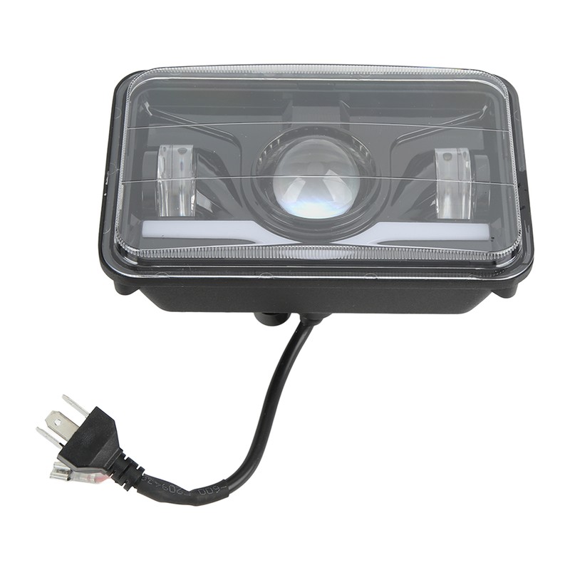 Truck Front Square LED Headlight with High Low Beam DRL