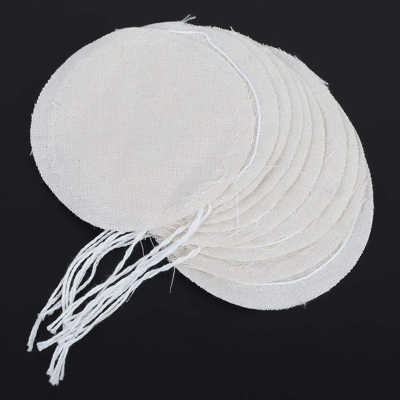 10pcs Food Grade Nylon Siphon Cloth -Coffee Filter Round Fabric