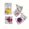DoraMagic Preserved Rose Real Fresh Rose in Mini Clear Ring