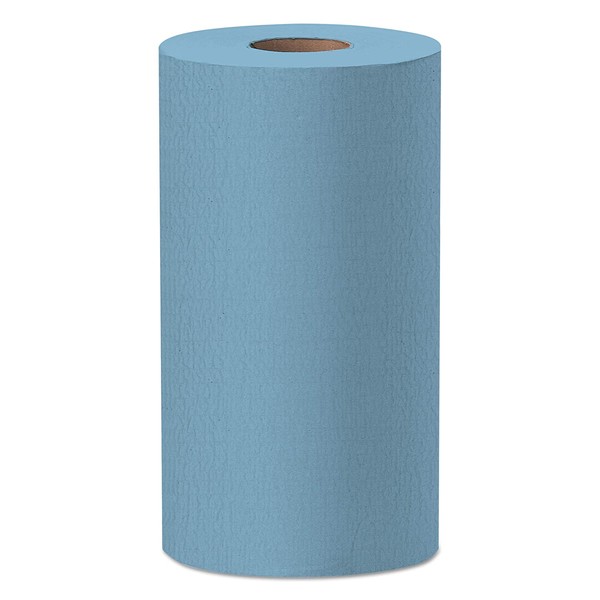 WypAll 35411 X60 Cloths, Small Roll, 9 4/5 x 13 2/5, Blue, 130 per Roll (Case of 12 Rolls)