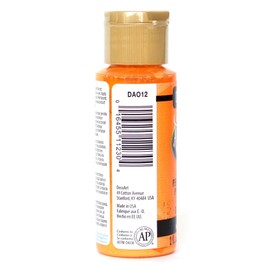 DecoArt Americana Acrylic Paint, 2-Ounce, Tangerine