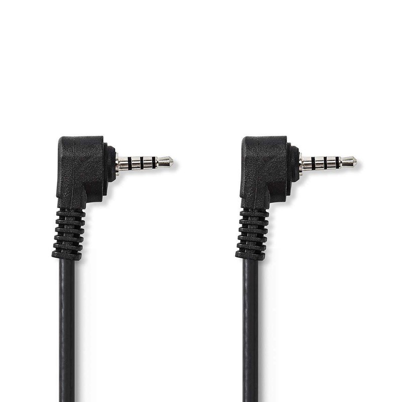 Valueline 2.00 m 3.5 mm Jack AV Cable - Black