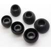 Zotech Replacement Eartips for Beats Earphones, 12 Pcs, Black (Beats