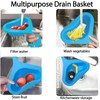YouOKLight Kitchen sink drain basket, drain basket for kitchen sink