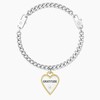 KIDULT Woman Bracelet Gratitude 731940 316L Steel Love Collection, Crystal