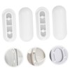 Operitacx 8pcs Toilet Seat Spacers Cushioned Buffer Pads for Comfortable