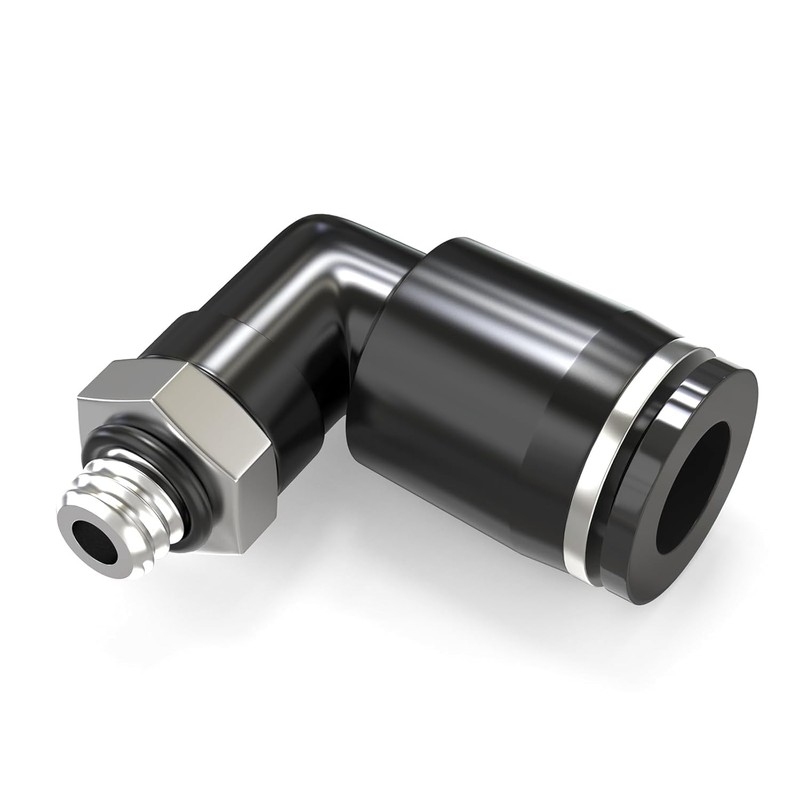 TAILONZ PNEUMATIC Male Elbow 6mm Tube OD x M5 Thread