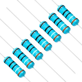 Chanzon 30pcs 2W 390Ω Ohm Metal Film Fixed Resistor 0.01 ±1% Tolerance 390R MF Through Bore Resistors Current Limiting Rohs Certified Resistor