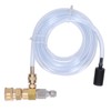 Tiiyee Chemical Injector, Adjustable Downstream Injector Kit Brass Stainless 3/8
