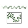 Beistle Home Indoor Decorative Accessories Gleam 'N Flex Shamrock Garland