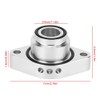 Akozon Blow Off Valve Base, Aluminium Alloy Auto Blow Off