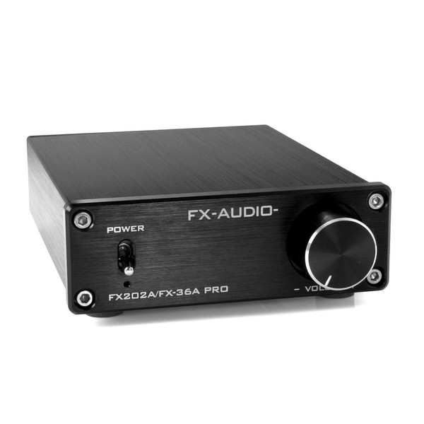 FX-AUDIO - FX202A/FX-36A PRO "Black" Stereo Power Amplifier with TDA7492PE Digital Amplifier IC