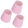 3PCS E14 Lampshade Fabric Ceiling Lamp Shade Exquisite Pink Wall