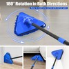 Dolanx Wall Mop Cleaner Long Handle 80 inches, 180° Folding