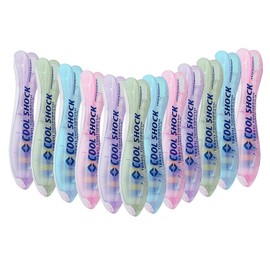 Cool Shock | Cepillo Profesional de Viaje. Plegable, cerdas medianas, tamaño ideal para llevar a todos lados, variedad de colores. Caja con 12 pzs