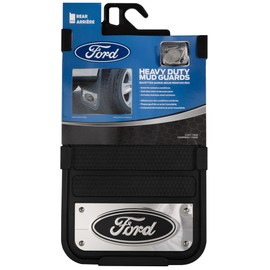 Plasticolor Ford Heavy Duty Rear 12 X 23 Mud Guards, 12" x 23" Rear Mud Guards by Plasticolor (001838R01)