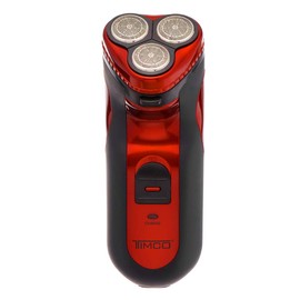 Rasuradora Electrica Recargable 3 cabezas independientes 18 cuchillas estandar. Cortapatillas desplegable Afeitadora Electrica Timco BSK-8900