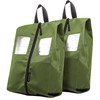 Travel Shoe Bag for Suitcase and Backpack, Olive Odyssey -