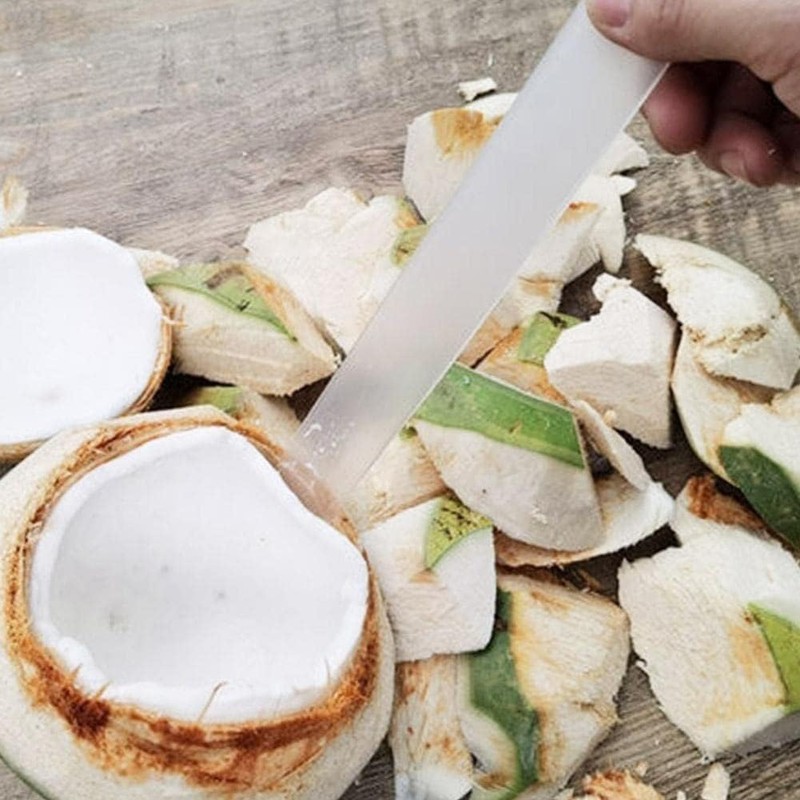 Meat Scraper,Soft and Flexible Coconut Egg Tools Kitchen Utensils and