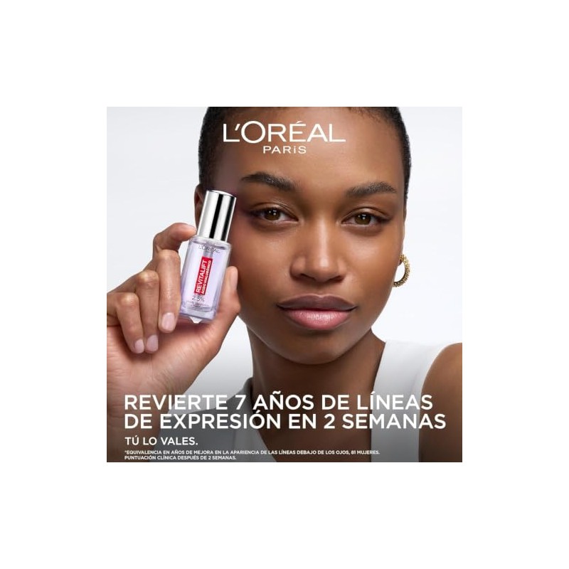 L'Oréal Paris Kit Ácido Hialurónico: Sérum Rostro + Sérum Ojos,