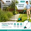 20V Cordless String Trimmer for Lawn Care – 12" Grass