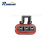 risemotom8 8PCS Pulse Power Plug Connector Pigtail Adapter For Polaris