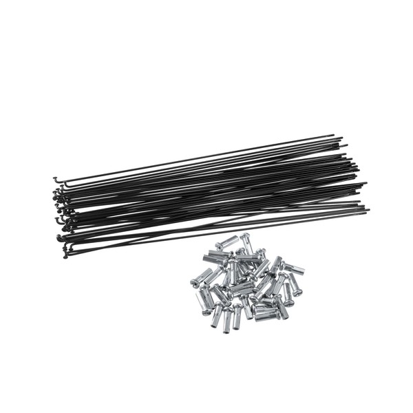 INFINAUTO 40 Pcs Bicycle Steel Spokes 14G Bike Spoke 282mm