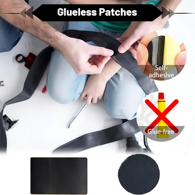 Kit Parches Vulcanizados Bicicleta Piezas Pegamento Wendynna