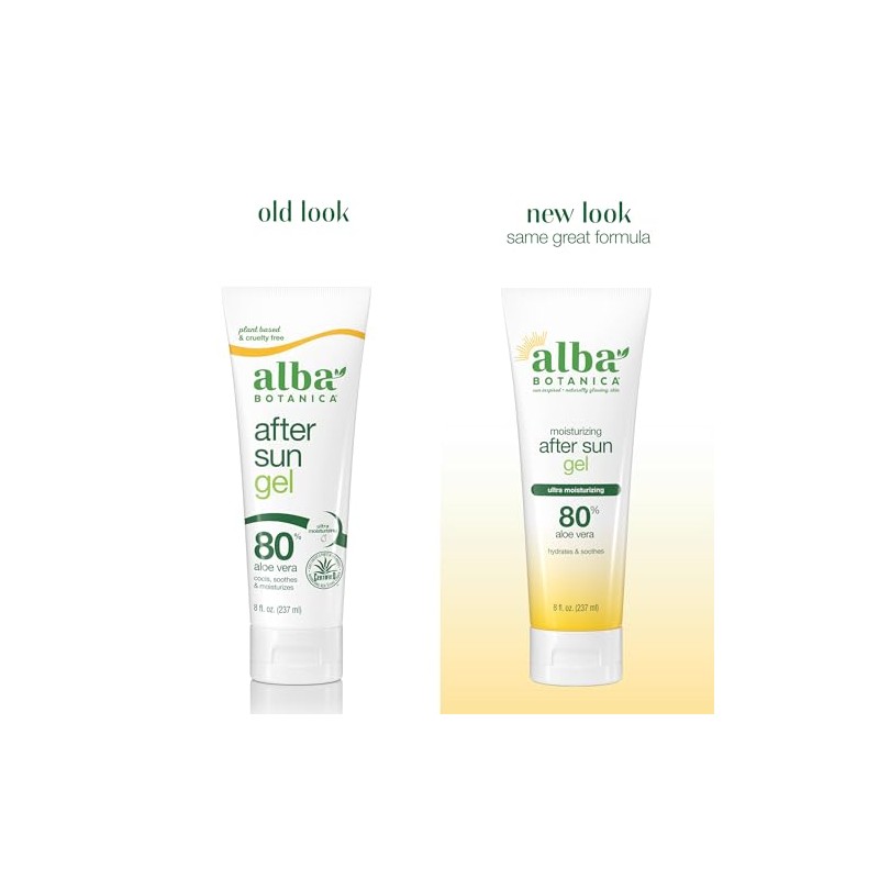 Alba Botanica - Gel Humectante Con Aloe Vera 227g