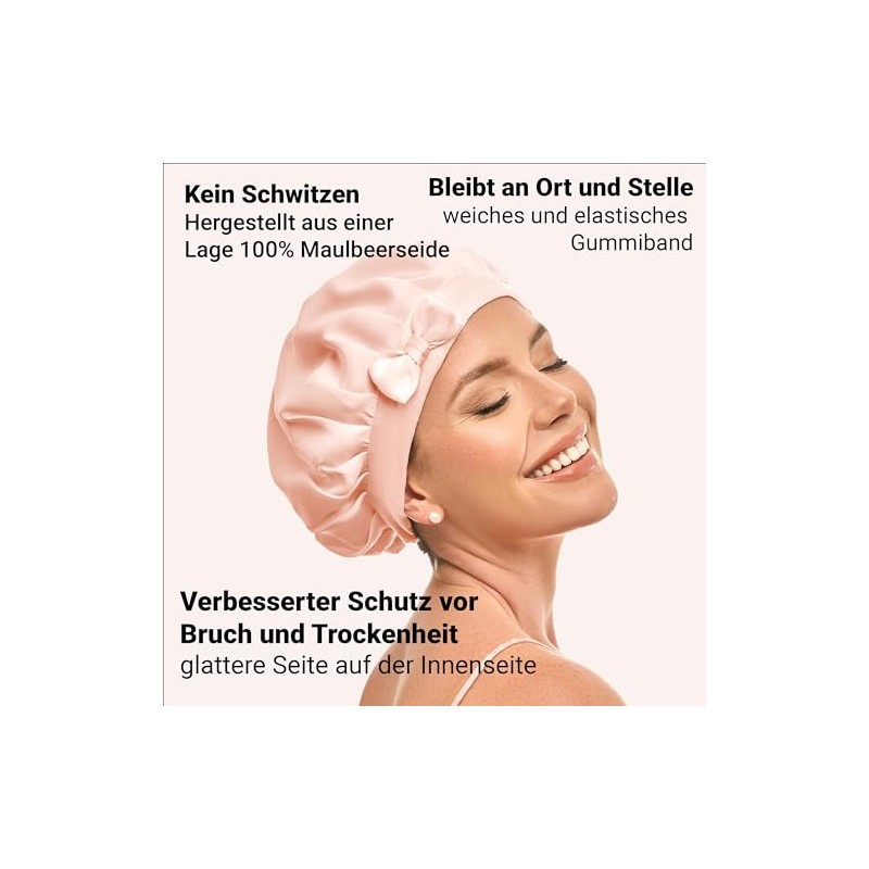 GOLDEN STAR BEAUTY Gorro de dormir Golden Star Beauty Silk