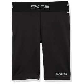 Skins GmbH (UK) Kids Skins DNAmic Force Youth 1/2 Tights Half Tights - Black, YM