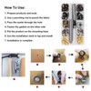 Grommet Tool Kit Setting Eyelets Boxed Hollow Billboard Tag Nail