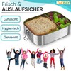 TAKWAY Children's Stainless Steel Lunch Box with Compartments, 800 ml,